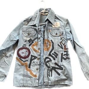 Levi’s designer painted shirt Los Angeles